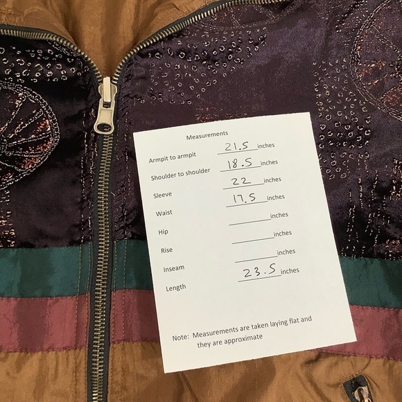 Vintage 80’s Chili Pepper reversible parachute tracksuit jacket size Small RARE - Picture 13 of 13